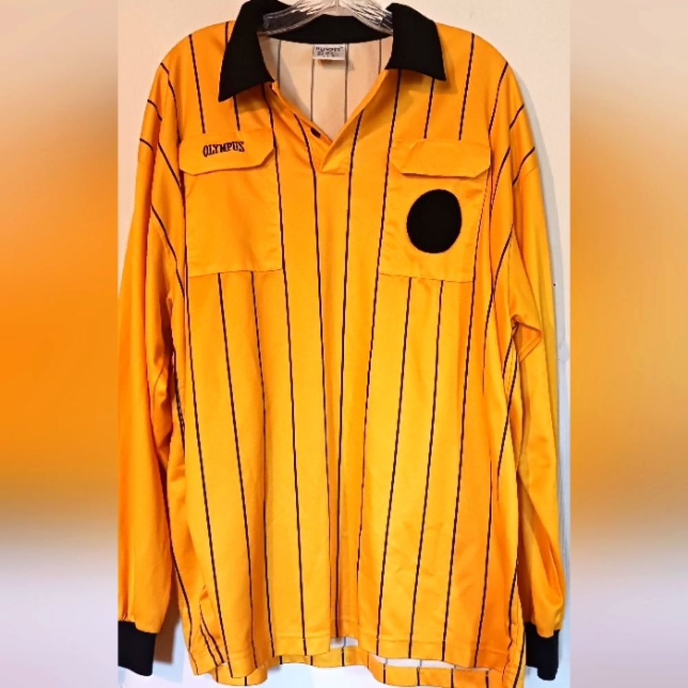 OLYMPUS Soccer  Referee Jersey Sports Official Shirt sz.‎ XXL